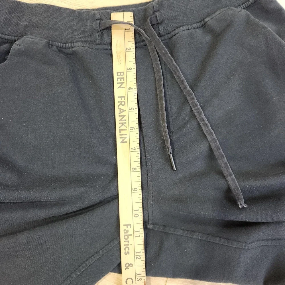 Lululemon City Sweat‎ Jogger Pants Mens Medium Black Sweatpants Drawstring